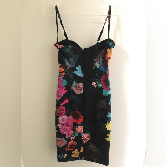 Bebe Floral Dress - Picture 2 of 3